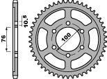 PBR rozeta 825 42 C45 SUZUKI GSX 750 99-01 - náhrada s 816 42 (řetěz 530) (JTR816.42) (MADE IN ITALY)